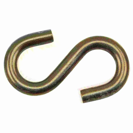 Midwest Fastener 5/32" x 5/8" x 2-1/4" 18-8 Stainless Steel S Hooks 20PK 52420